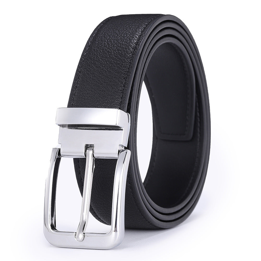 Men's Personality Trendy Belt High Quality Alloy Pin Buckle