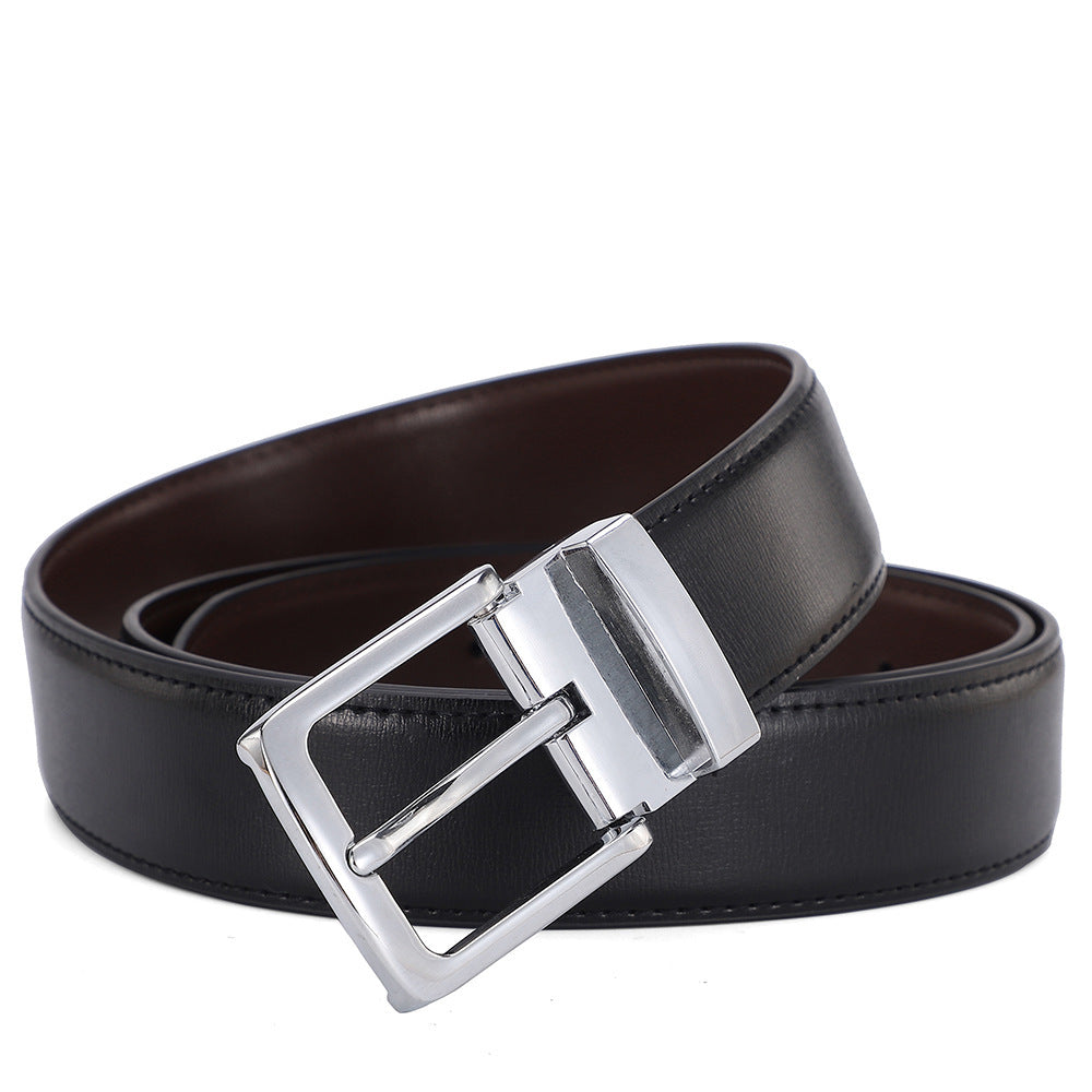 Men's Personality Trendy Belt High Quality Alloy Pin Buckle