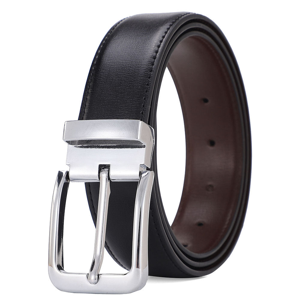 Men's Personality Trendy Belt High Quality Alloy Pin Buckle