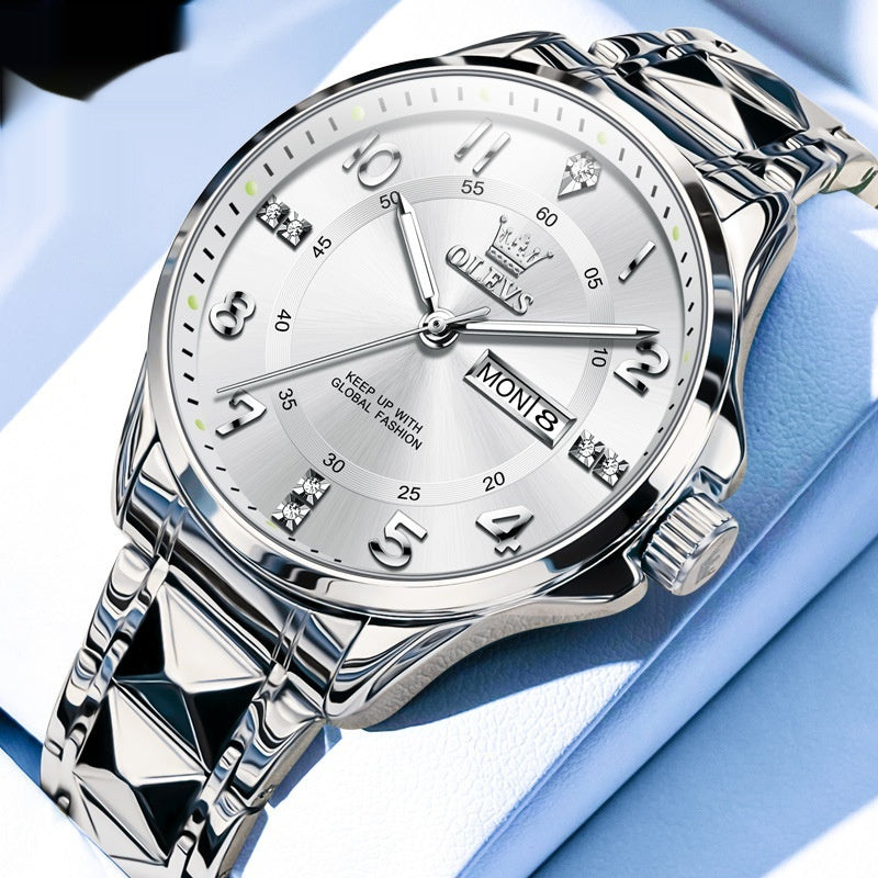 Quartz Simple Casual Couple's Watch Waterproof