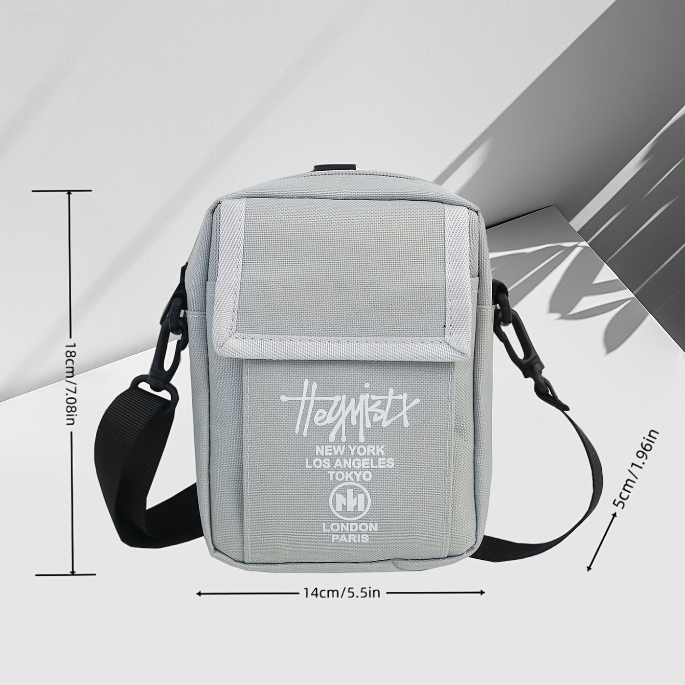 Single Shoulder Small Bag, Fashionable Trendy Student Crossbody Bag, Unisex Casual Phone Bag