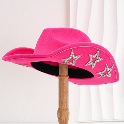 Woolen Felt Western Denim Top Hat Party Hat