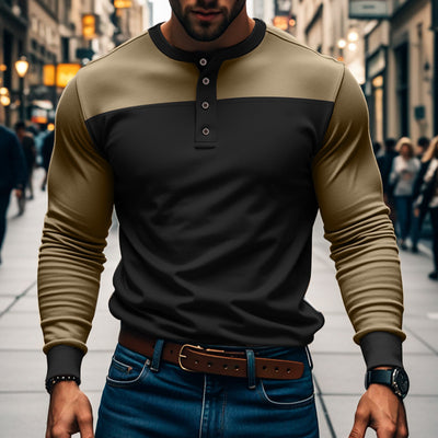 American Slim Fit Commute Henley Shirt