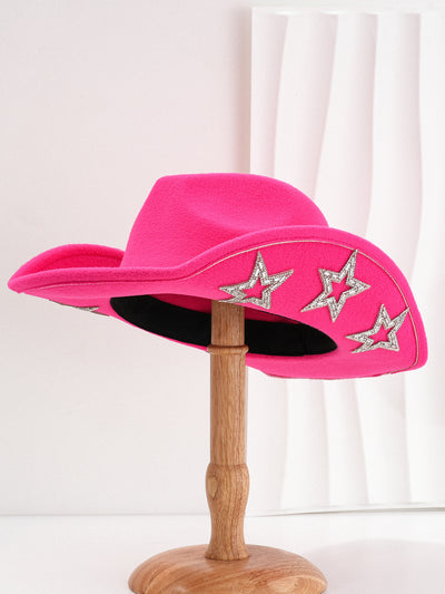 Woolen Felt Western Denim Top Hat Party Hat